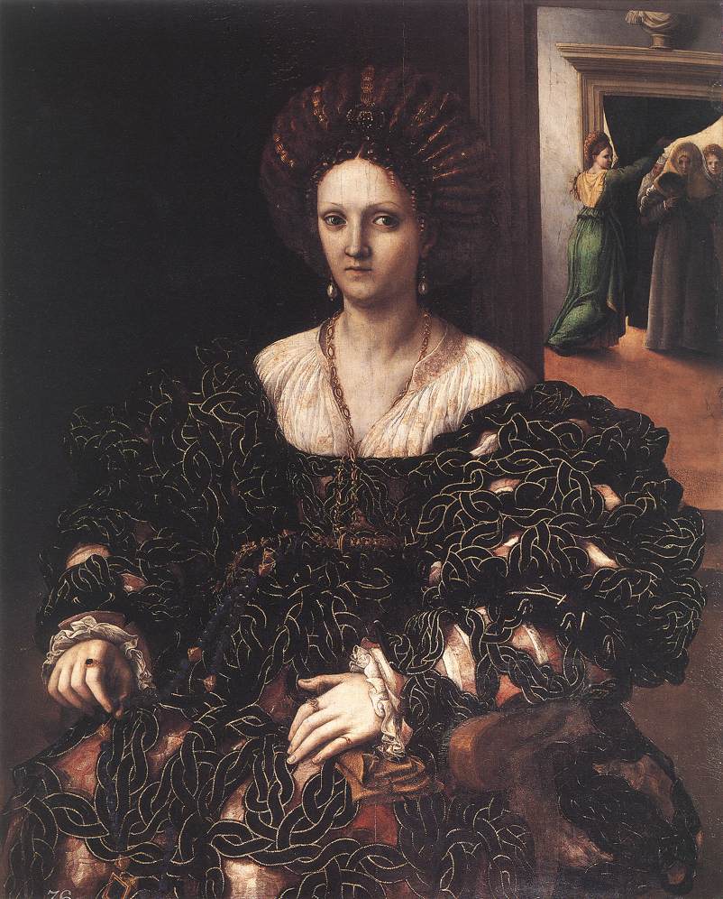 Giulio Romano Portrait of a Woman sag